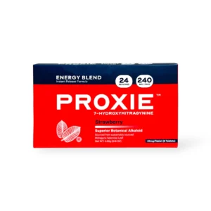 Proxie 7-Hydroxymitragynine Energy Blend Tablets Strawberry 40mg Per Tablet